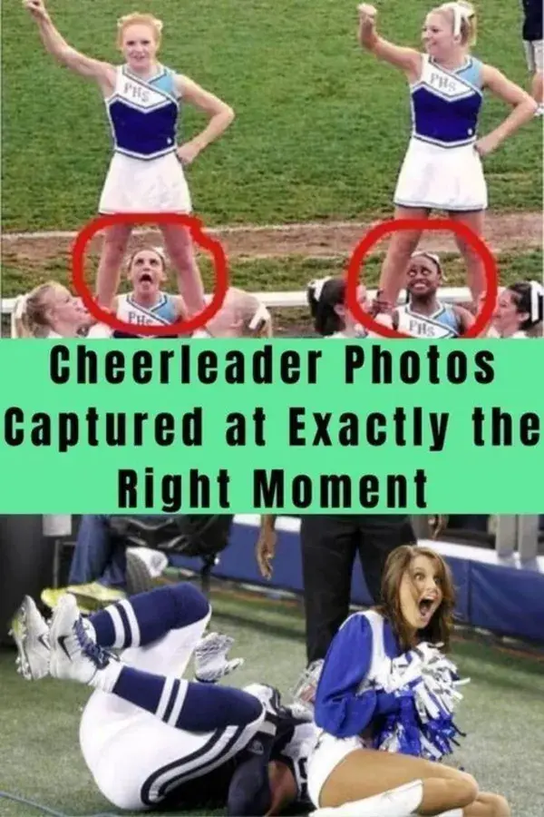 Cheerleader Photos Captured at Exactly the Right Moment