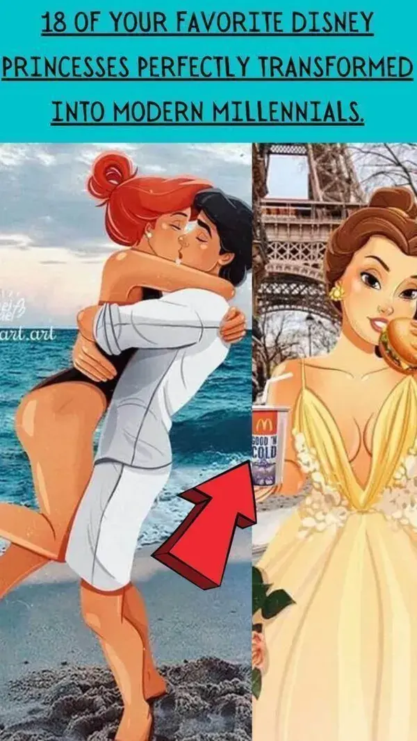 18 of Your Favorite Disney Princesses Perfectly Transformed Into Modern Millennials