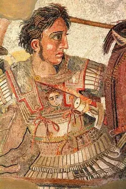 Battle Of Issus Mosaic Alexander The Great Print Poster
