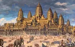 Beautiful art Cambodian Painting
Khmer artist