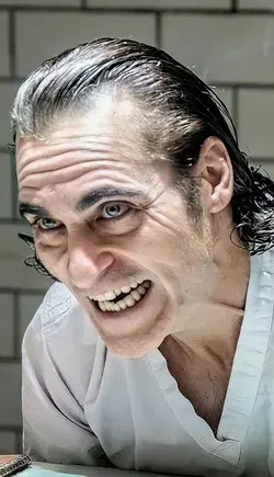 Joaquin Phoenix as the Joker...