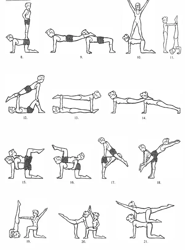 Stuntnastics Poses and Balances