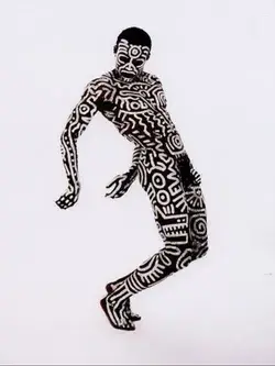 Keith Haring - Painted Man