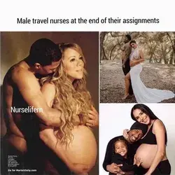 this why you wanna be a travel nurse 😂💀