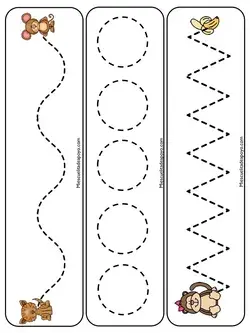 grafomotricidad preescolar lineas rectas