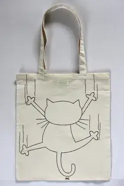 Meeow tote bag/ shopping bag