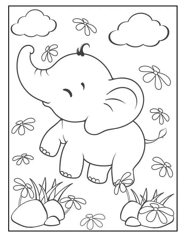 40 Animal Coloring Pages