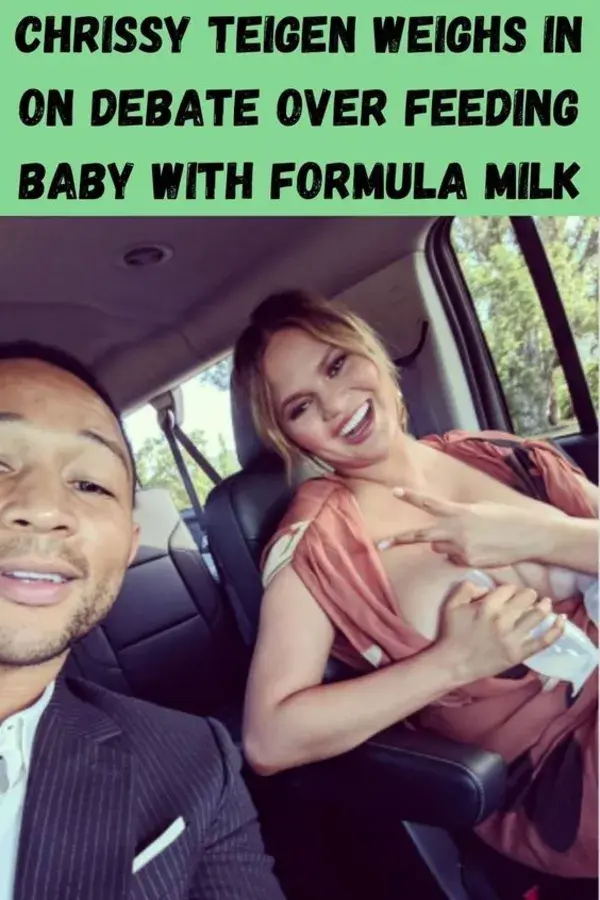 Chrissy Teigen weighs in on debate over feeding baby with formula milk