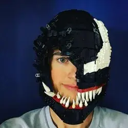 Awesome Lego VENOM Mask