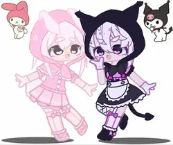 ♡ My Melody and Kuromi ! ♡