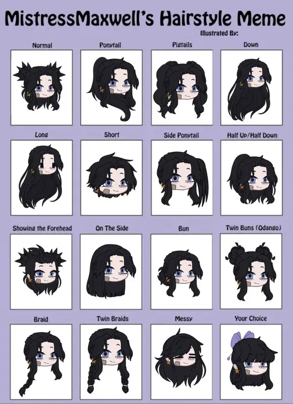 Hairstyle meme | ft: my oc | gacha club