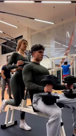 Gym couple