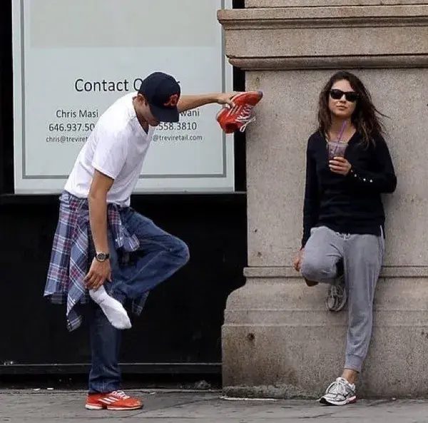 mila kunis and ashton kutcher.