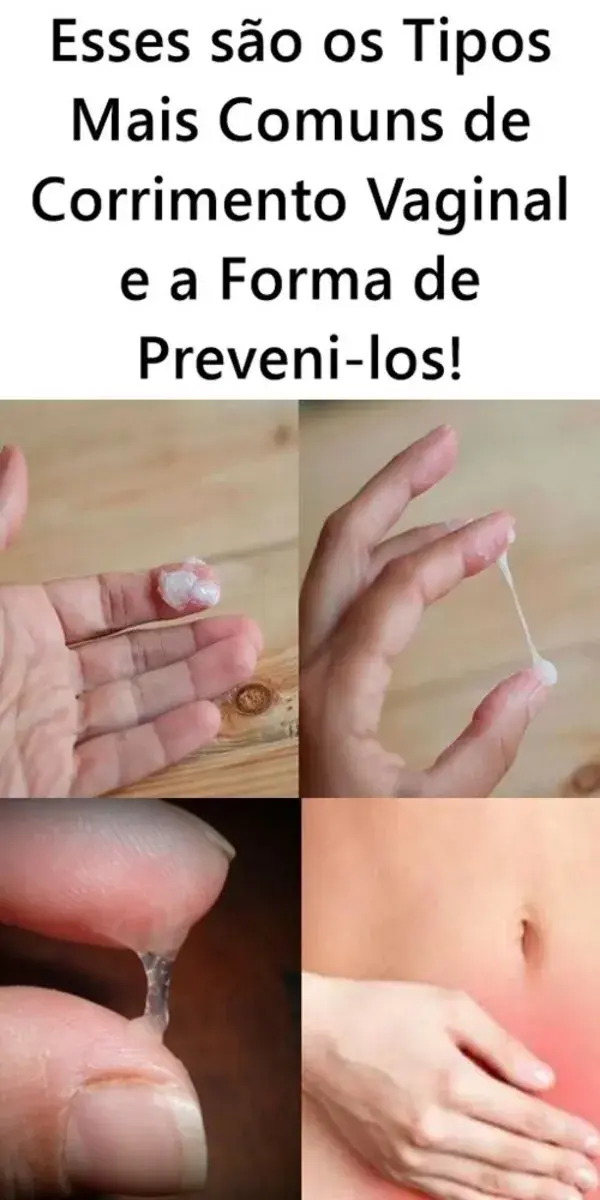 Esses são os Tipos Mais Comuns de Corrimento Vaginal e a Forma de Preveni-los!