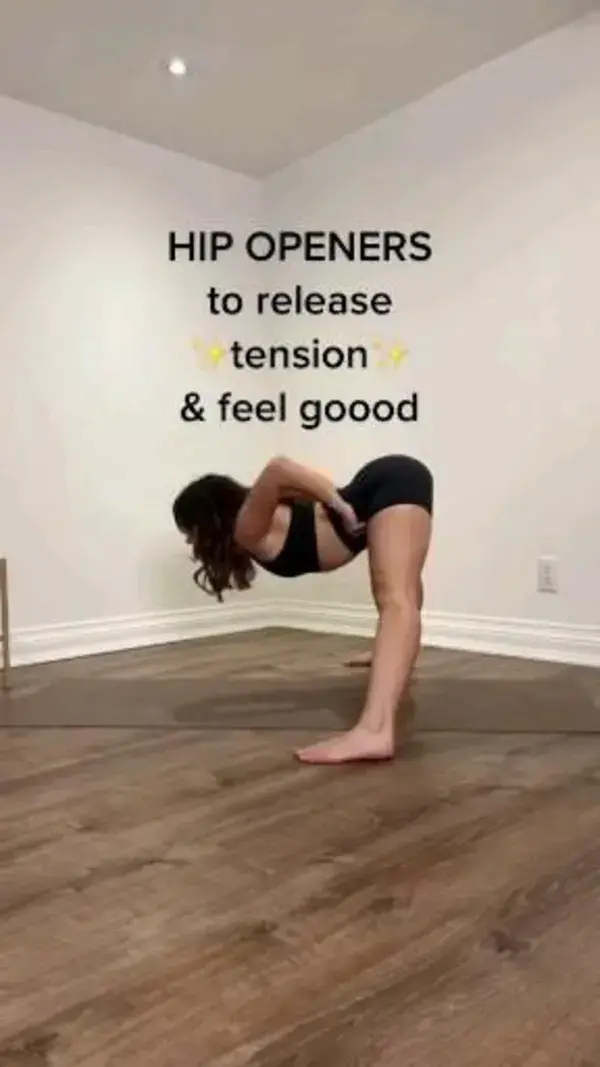 Hip Openers To Release Tension and Feel Good