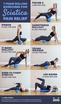 7 Foam Rolling Exercises for Sciatica Pain Relief