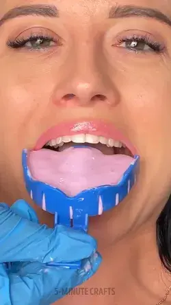 Casting girl's teeth to create extraordinary jewelry!