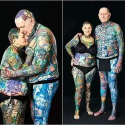 The Most Tattooed Couple in the World.