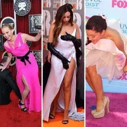 Awkward Red Carpet Moments The Stars Don't Want Anyone to See