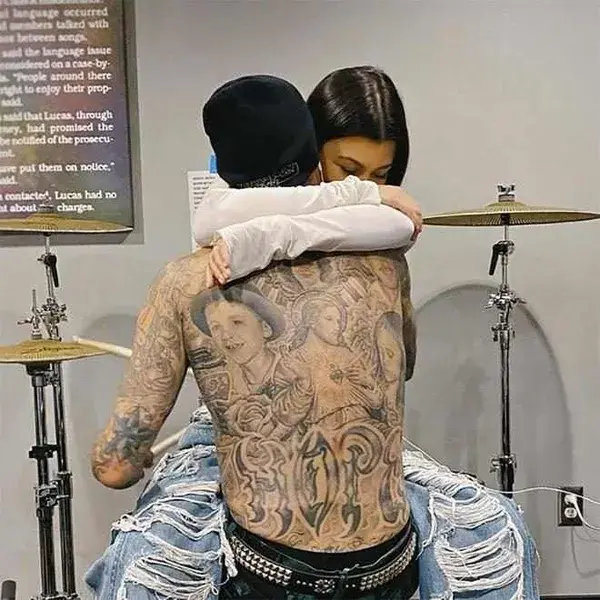 Kourtney Kardashian & Travis Barker Get Naughty on Tour