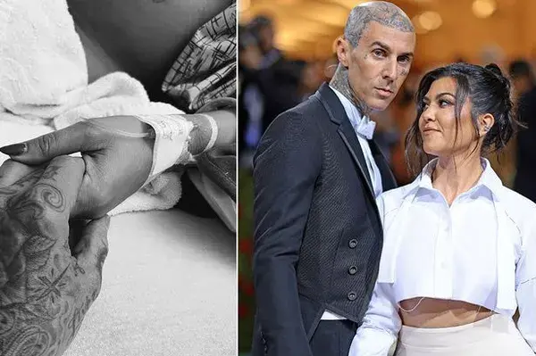 Terrified Kourtney Kardashian reveals baby almost died before 'urgent' surgery