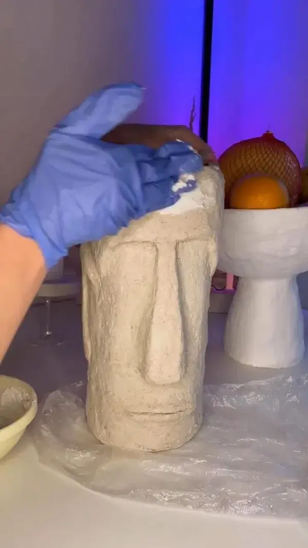 Easy decorative vase technique