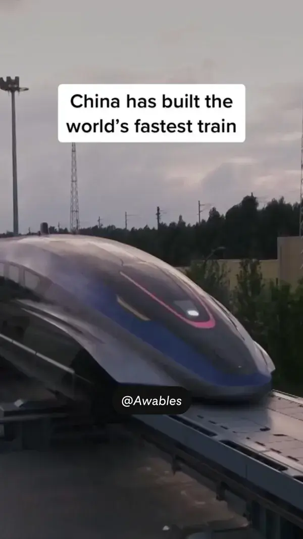 Fastest train what do you think?