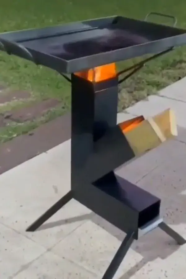 Rocket Stove wood Burning