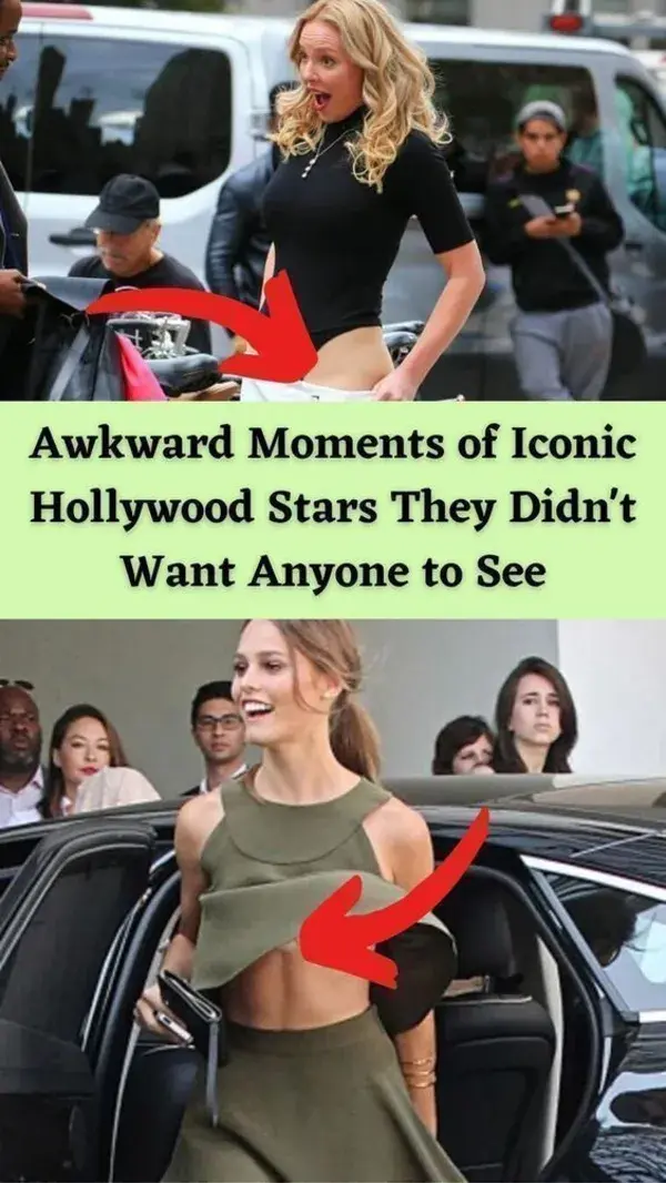 Awkward Moments of Iconic Hollywood Stars They Didn't Want Anyone to See