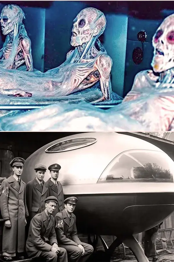 Geleaktes Foto der Piloten des Roswell 1947 UFO Crashes