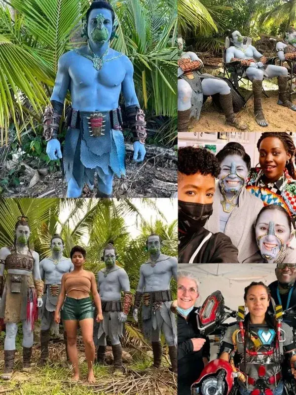 BTS of Black Panther: Wakanda Forever