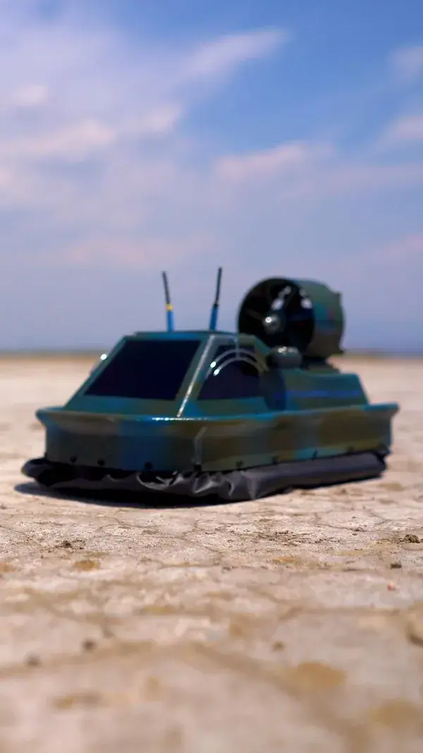 3D Printed Rc Hovercraft - 3D Printing Timelapse