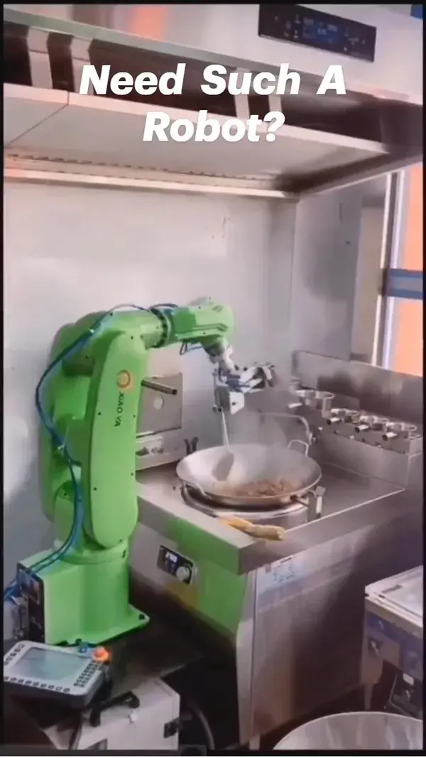 Need a suchRobot in Kitchen | Would you like to have such an Kitchen assistant? robot?