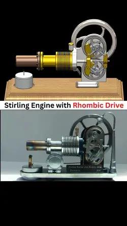 Stirling Engine | 3D Design & ANimation