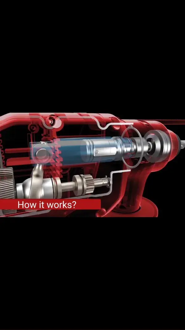 How a hummer drill machine works?