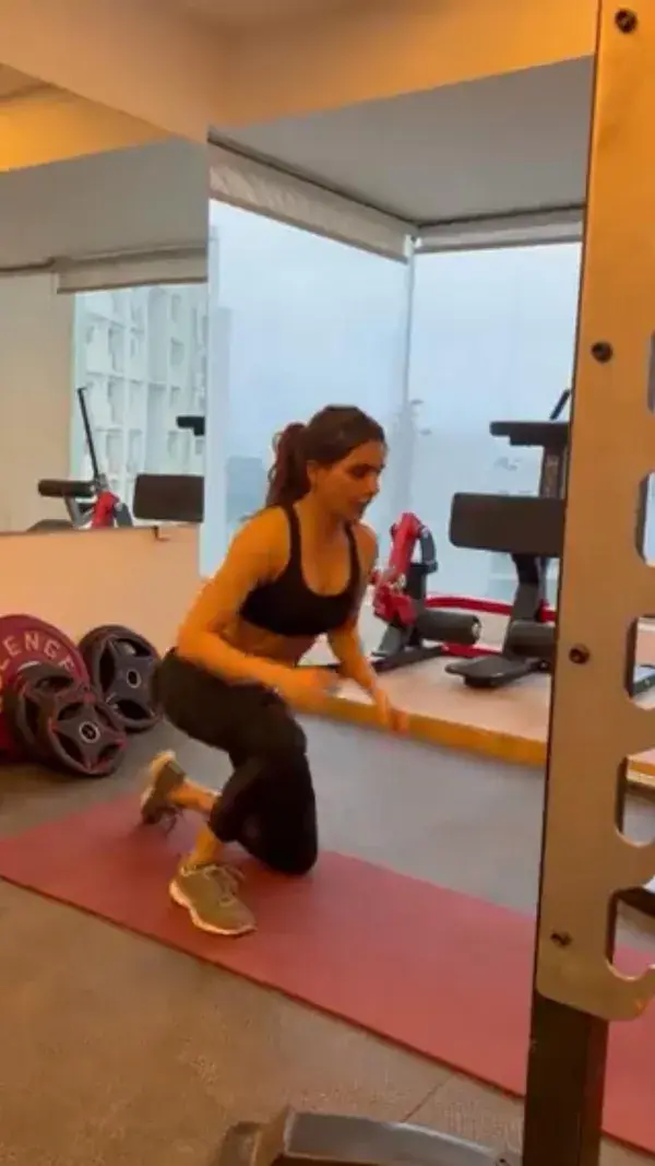 Samantha Ruth Prabhu workout 🏋️‍♀️ Jan 2022