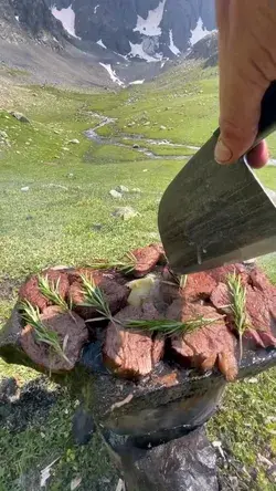 Tenderloin on a Stone Stove?! 😍🥩