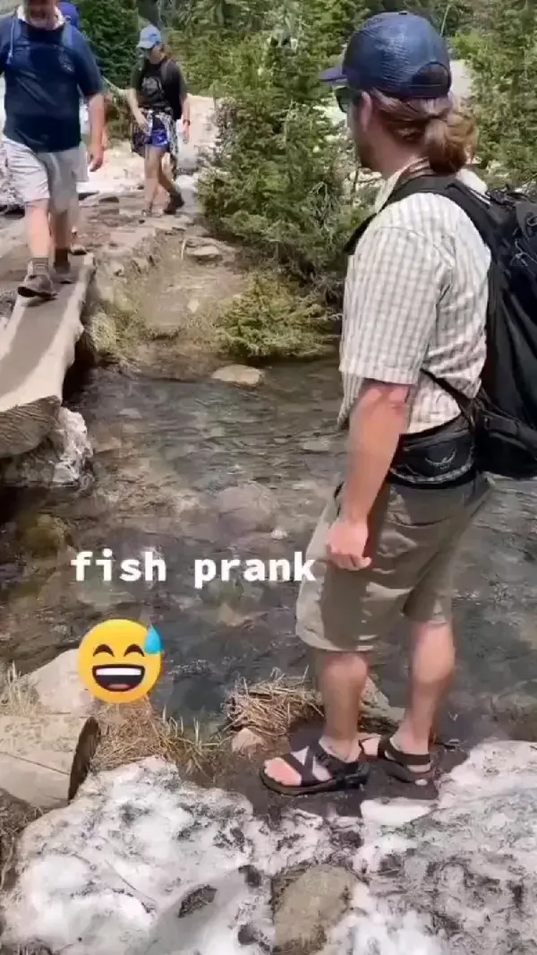 Tour guide pranks the group
