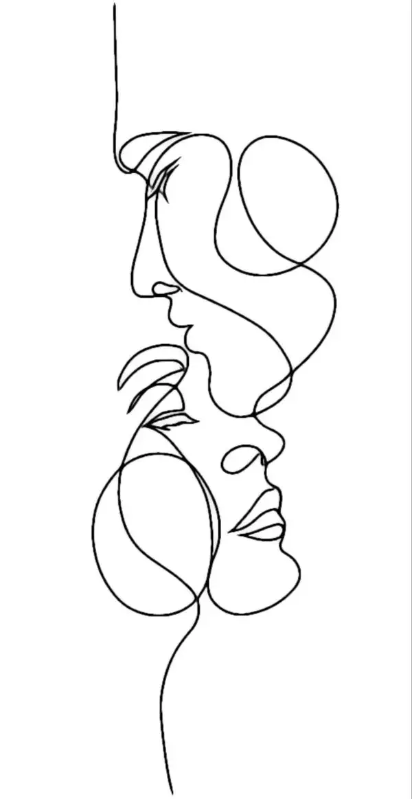 one line art