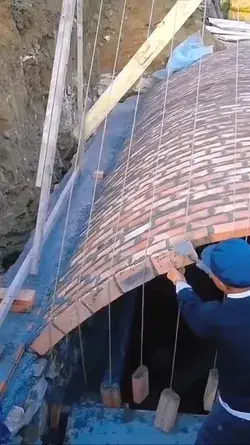 Skilled and ingenious idea of construction workers