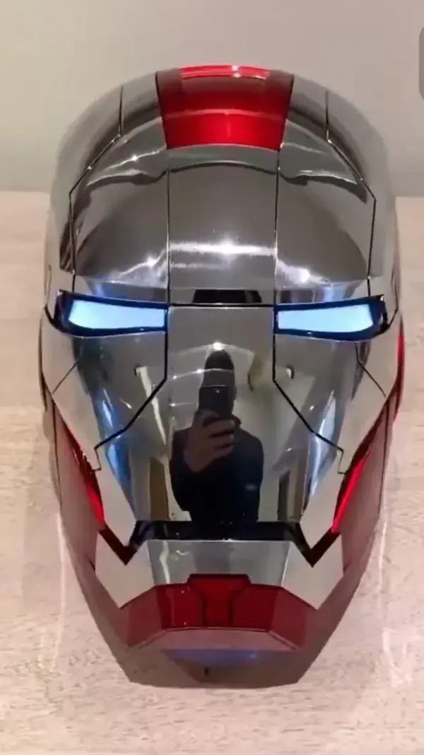 Iron Man helmet.  Raise your hand if you need one🙋🏼‍♀️