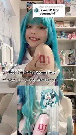 miku tattoo