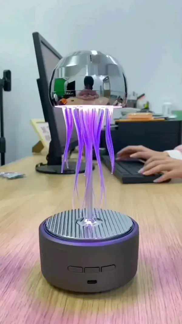 Mechanical Portable Colored Lights Speaker High-end Desktop Ornaments Model | Amazon Find