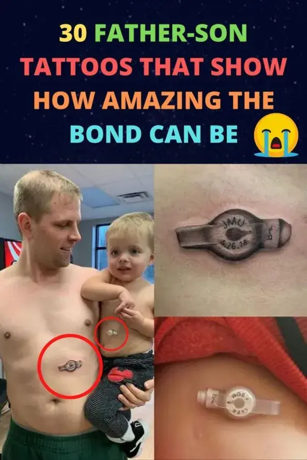 30 father-son tattoos that show how amazing the bond can be