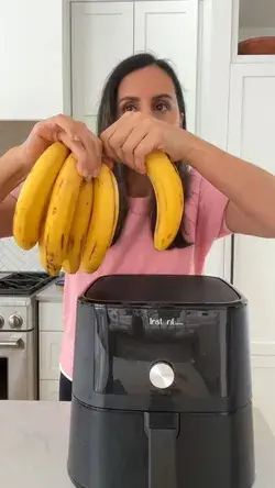 Airfry banana