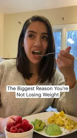 The Biggest Reason You’re Not Losing Weight