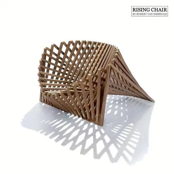 Folding Rising Chair by Robert van Embricqs