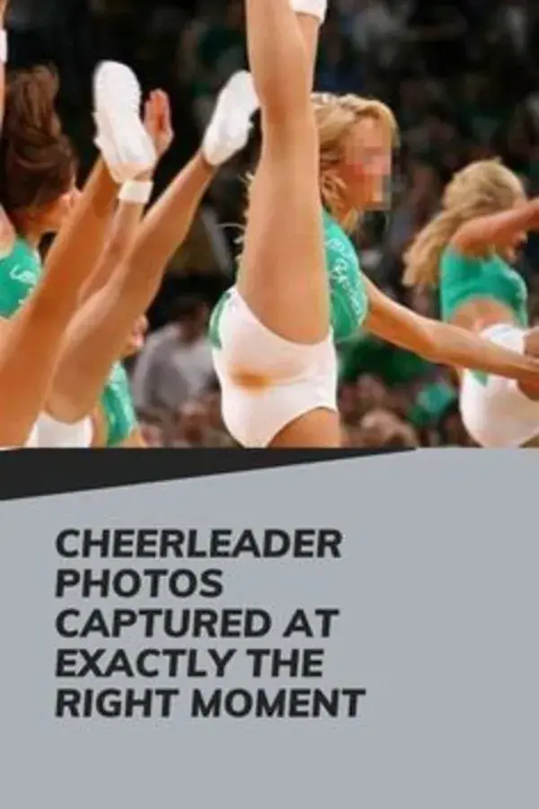 Cheerleader Photos Captured at Exactly the Right Moment