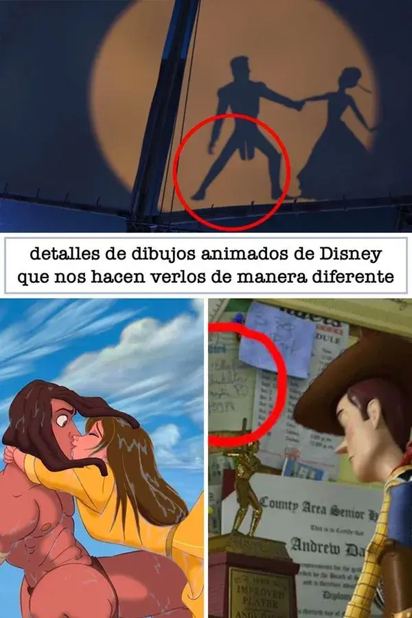 Más de 35 detalles de dibujos animados de Disney que nos hacen verlos de manera diferente