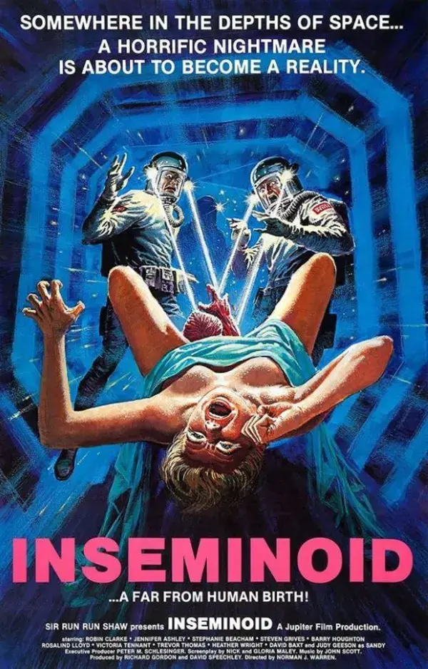 Inseminoid (1981).Etiqueta 3.